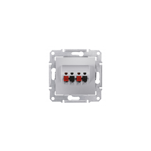  Аудио розетка 2 поста, алюминий Schneider Electric SDN5400160