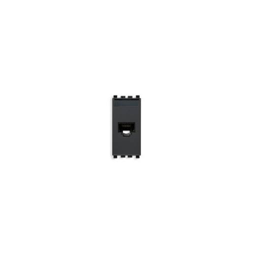  Розетка rj45 netsafe cat6 utp 110 Vimar Eikon 20339.6
