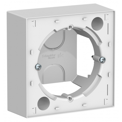  Atlasdesign Коробка для наружного монтажа, Белый Schneider Electric ATN000100