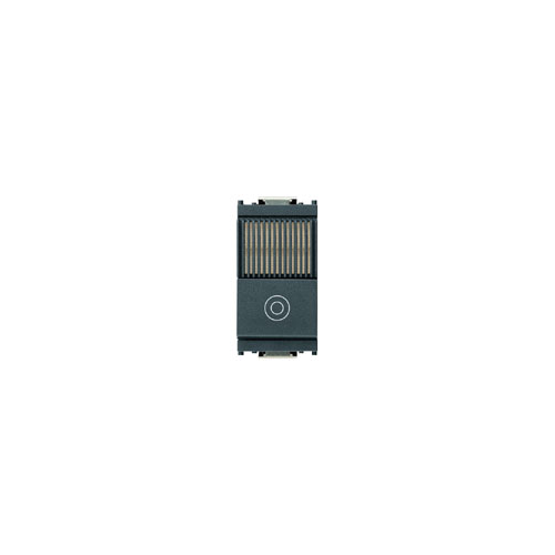  Кнопка 1p no 10a + белый диффузор серая Vimar Idea 16126.B