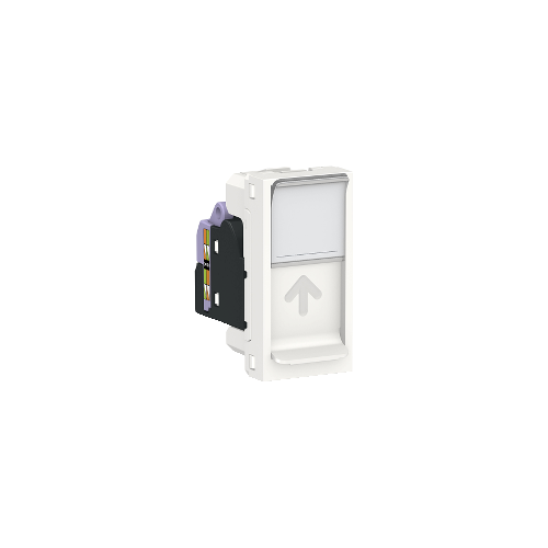  Розетка компьютерная, RJ45, одиночная, кат. 6 STP, 1 Модуль, Белый Schneider Electric NU341618