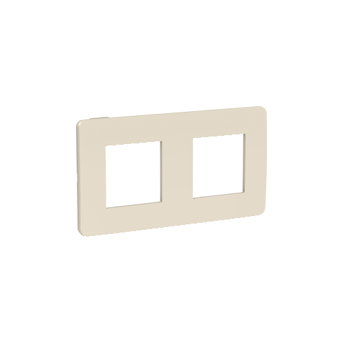  Рамка Unica Studio Color Бежевый 2-постовая Schneider Electric NU280444