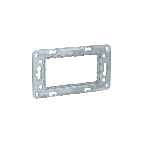  UNICA MODULAR СУППОРТ Zamak 4 модуля Schneider Electric NU7104