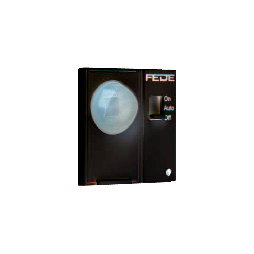  Выключатель с ИК-датчиком, цвет Черный FEDE FD28604-M