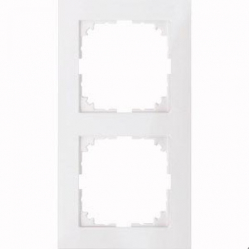  Рамка M-Pure Полярный белый 2-постовая Merten MTN4020-3619