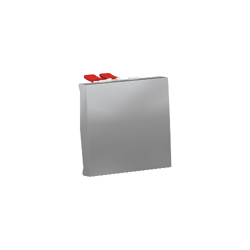  Переключатель 1-клав, перекрест, сх.7, 10 AX, 250 В, 2мод Алюминий Schneider Electric NU320530