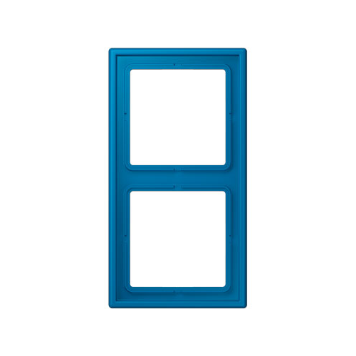  Рамка Les Couleurs Le Corbusier Blue ceruleen 2-постовая Jung LC98232030