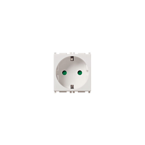  Розетка 2p+t 16a немецкий стандарт Vimar Plana 14208