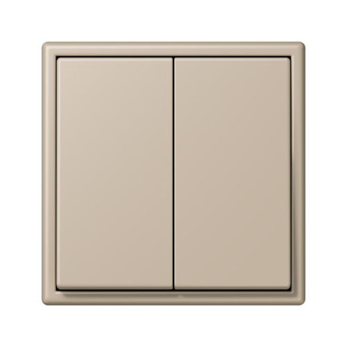  Les Couleurs® Le Corbusier Клавиша для двухклавишного выключателя ombre naturelle claire Jung LC99532142