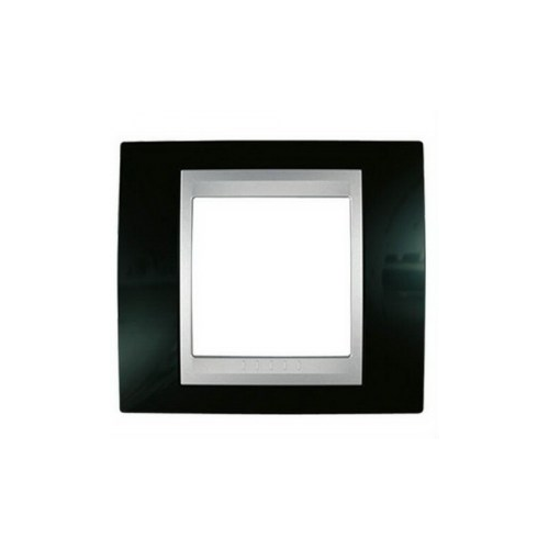  Рамка Unica Top Родий / Алюминий 1-постовая Schneider Electric MGU66.002.093