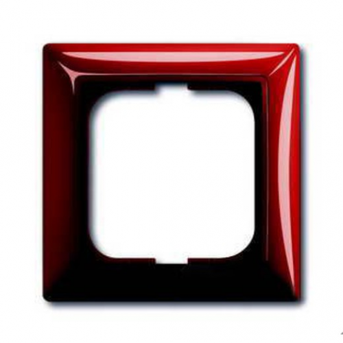  Рамка Basic 55 Foyer-red 1-постовая ABB 1725-0-1516