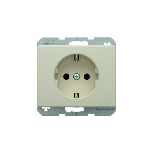  Штепсельная розетка SCHUKO цвет: белый, с блеском Arsys Berker 47350002