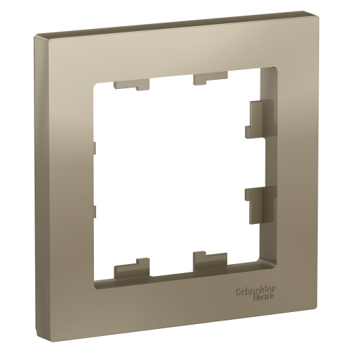  Рамка Atlasdesign Шампань 1-постовая Schneider Electric ATN000501