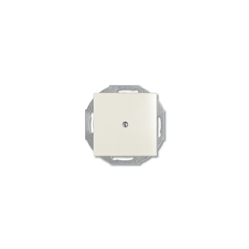  (2538-96-507), Заглушка с суппортом, серия Basic 55, цвет chalet-white, ABB 1715-0-0316