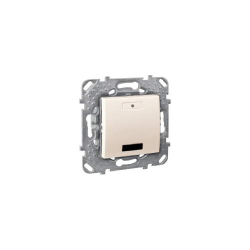  2-кноп. выключатель с led, с ик-приемн., бежевый Schneider Electric MGU5.532.25