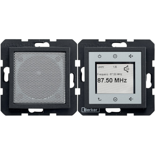  RADIO TOUCH, B.7, цвет: антрацитовый Berker 28801606