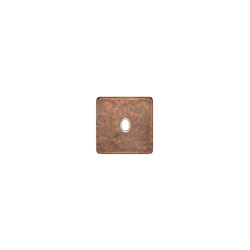  Латунная накладка под 1 тумблер , цвет Rustic Cooper+-beige FEDE FD04320RU-A