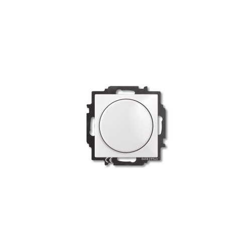 (2251 UCGL-94-507), Механизм светорегулятора Busch-Dimmer с центральной платой, 60-400 Вт, серия Basic 55, альпийский белый, ABB 6515-0-0842