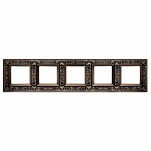  Рамка Granada Copper 5-постовая Fede FD01415CO