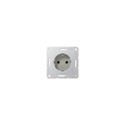  EcoProfi Штепсельная розетка SCHUKO 16A, 250V~; алюминий Jung EP421AL