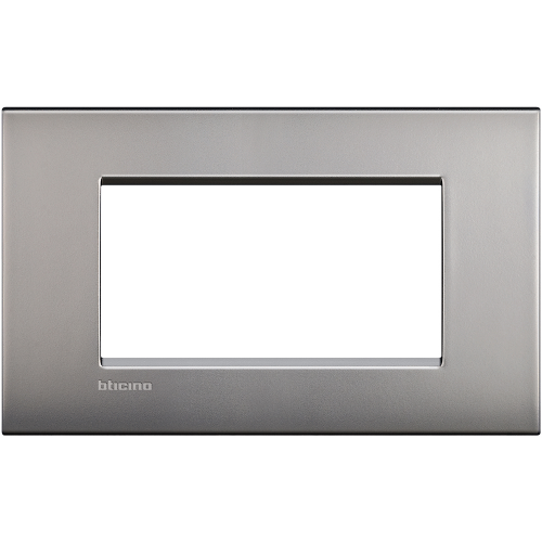  Рамка LivingLight Air Никель матовый 4 модуля Bticino LNC4804NK