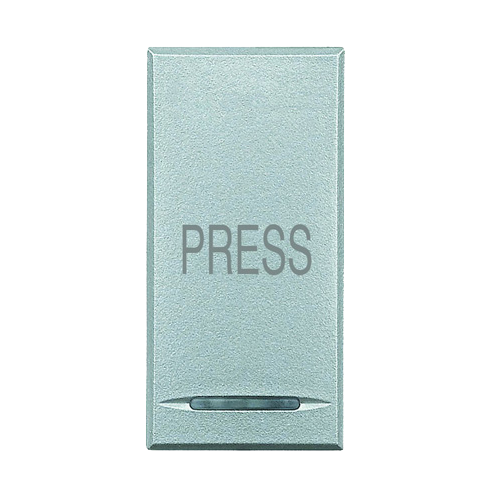  Axolute Кнопка 1Р (NO) 10 АX 250 В~ с символом «PRESS» Bticino HC4055P