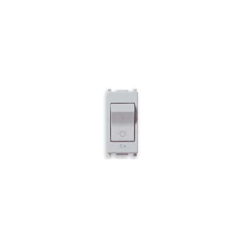 Выключатель термомагнитный 1p+n c6 120-230v, серебро Vimar Plana 14405.06.SL