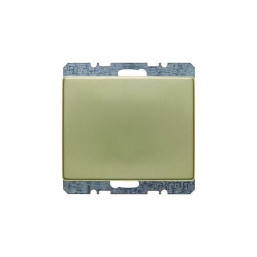  Заглушка с центральной панелью цвет: золотой, металл Arsys Berker 10440002