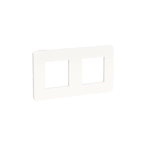  Рамка Unica Studio Color Белый 2-постовая Schneider Electric NU280418