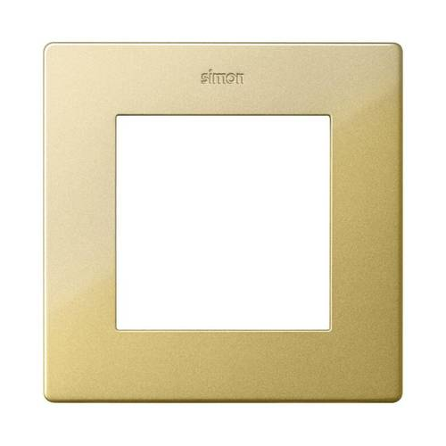  Рамка на 1 пост, золото Simon 24 2400610-066