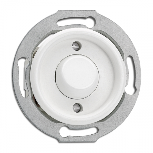  Кнопка без символа Duroplast 10A, AC 250V Duroplast центральная вставка и кнопка. THPG 176408