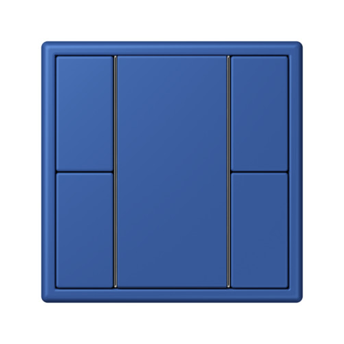  Les Couleurs® Le Corbusier KNX кнопочный модуль F 50 с двумя парами кнопок bleu outremer 59 Jung LC502TSA4320K