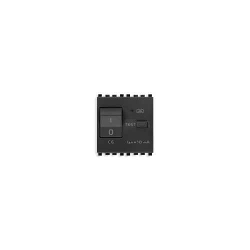  Выключатель термомагнитный /дифферн 1p+n c6 10ma Vimar Eikon 20411.06