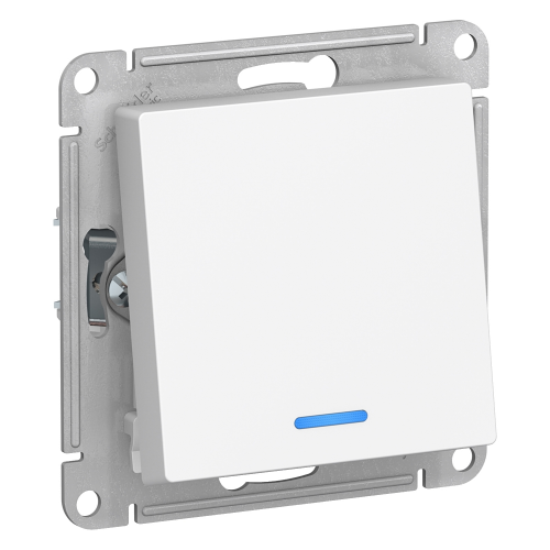  Atlasdesign 1-кл Переключатель с подсветкой, сх.6а, 10АХ, механизам, Белый Schneider Electric ATN000163