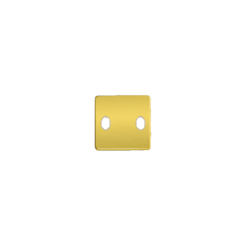  Монтаж. плата для выключателя тумблерного типа с 2 коннекторами, цвет real gold +беж. FEDE FD04321OR-A