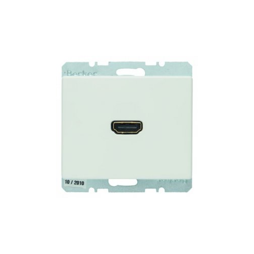  BMO HDMI AS цвет: полярная белезна Berker 3315420069
