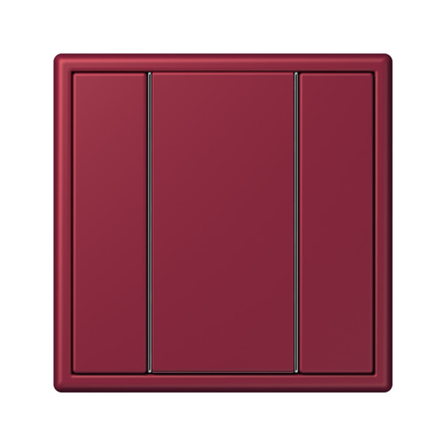  Les Couleurs® Le Corbusier KNX кнопочный модуль F 50 с одной парой кнопок le rubis Jung LC501TSA4320M