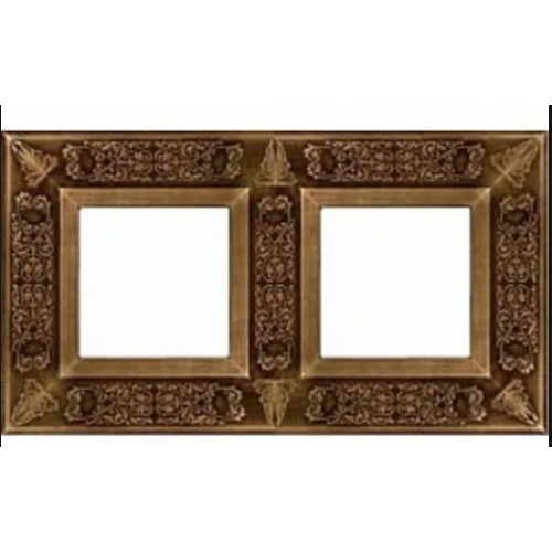  Рамка Granada Bright Patina 2-постовая Fede FD01412PB