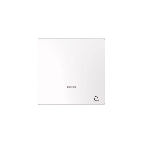  D-life клавиша с линзой для led модуля, сим. звонок, бел. лотос Merten MTN3325-6035