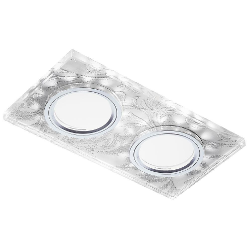 Встраиваемый светильник Ambrella light Led S234/2 W/CH/WH