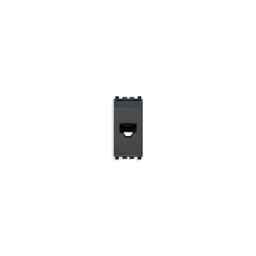  Розетка rj45 netsafe cat6 utp Vimar Eikon 20339.13