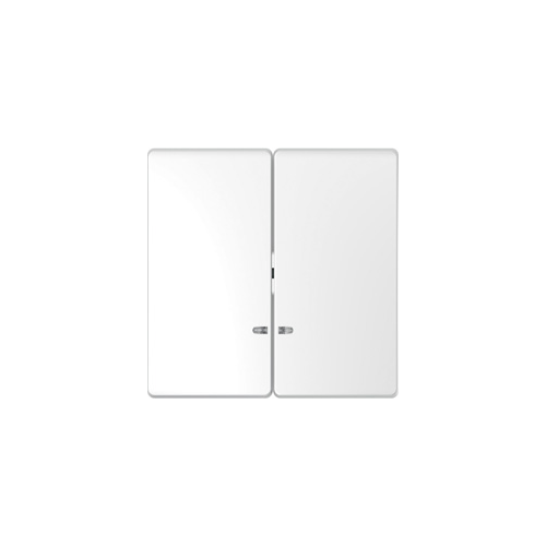  D-life клавиша 2-ная с линзой для led модуля, бел. лотос Merten MTN3420-6035