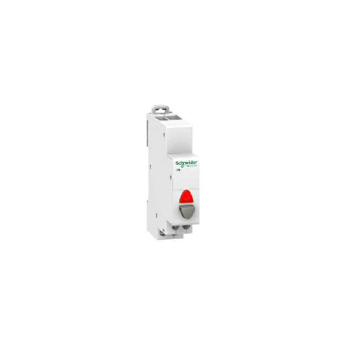  Кнопка упр ipb 1нз сер+красн инд 12-48в , Schneider Electric A9E18039