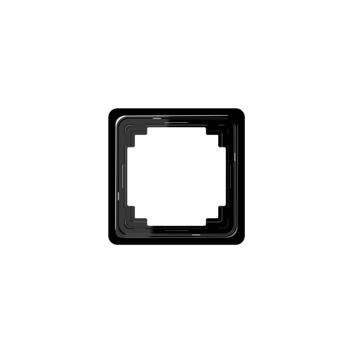  Рамка CD Plus Черный 1-постовая Jung CDP581SW