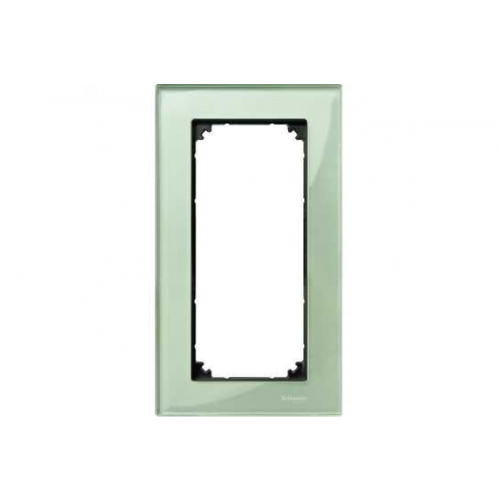  Рамка M-Elegance Изумрудный 2-постовая Merten MTN404804