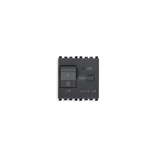  Выключатель термомагнитный /дифферн 1p+n c16 6ma Vimar Eikon 20411.16.6