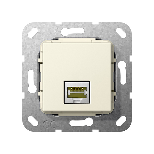  Разъем MJ RJ45 Cat 6A 10 GB LSA Plus Кремовый Кремовый Gira 569601