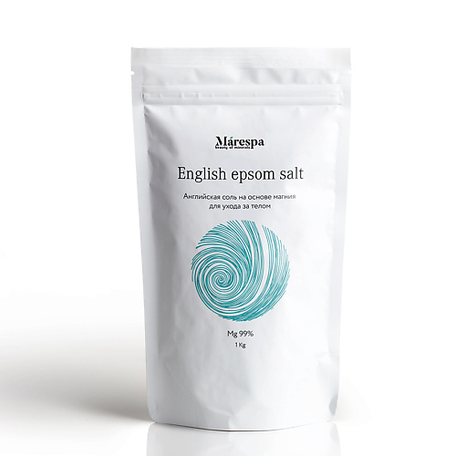 MARESPA Английская соль для ванн с магнием EPSOM (Эпсом) 1000
