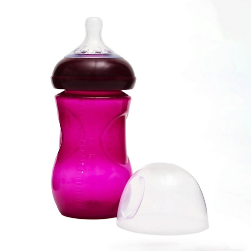 MUM&BABY Бутылочка для кормления, Natural, +6мес., широкое горло 50 мм