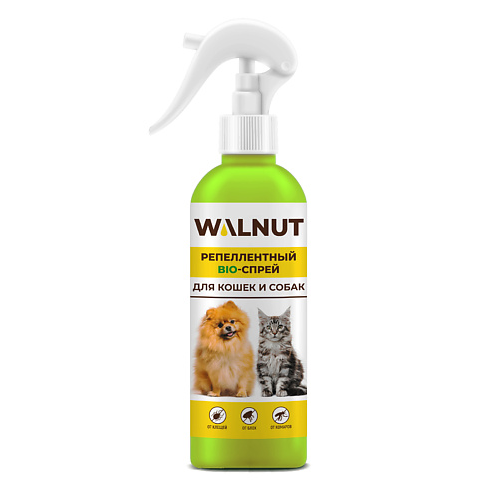 WALNUT Спрей от блох и клещей для собак и кошек